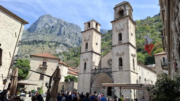 In der Altstadt von Kotor, Montenegro