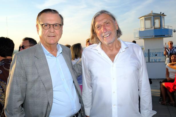Hans Mahr und Norbert Blecha