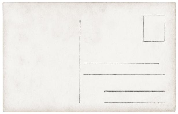 Vintage postcard template