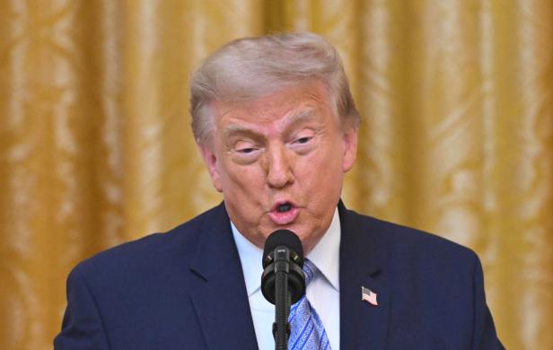 US President Donald Trump delivers address to the nation