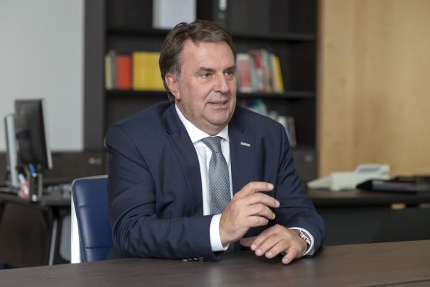 Wolfgang Ecker, Präsident der Wirtschaftskammer Niederösterreich, St. Polten 2020