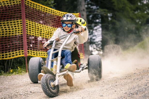 Die Mountaincart-Strecke wurde heuer ausgebaut und um eine neue Route erweitert.