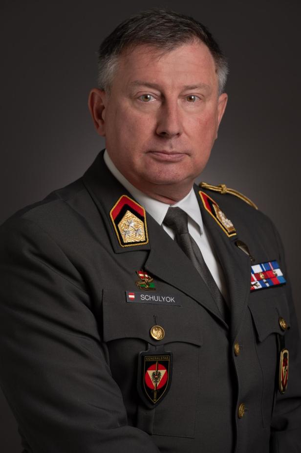 Bernhard Schulyok, Militärstratege im  Verteidigungsministerium.