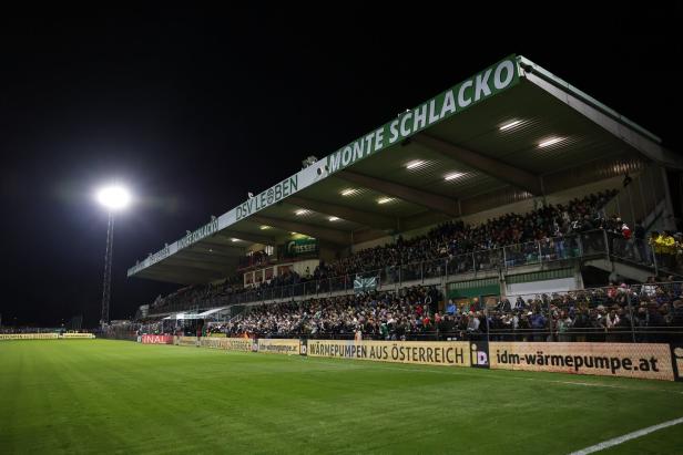 FUSSBALL: UNIQA ÖFB CUP / HALBFINALE / DSV LEOBEN GGMT REVOLUTION - SK RAPID