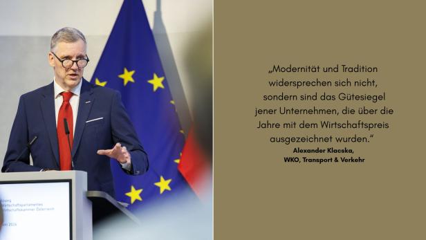 Unterschiedliche Personen (die Sponsoren) mit Zitat daneben.