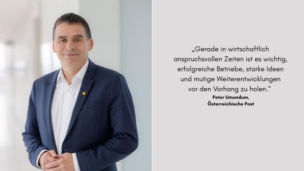 Unterschiedliche Personen (die Sponsoren) mit Zitat daneben.
