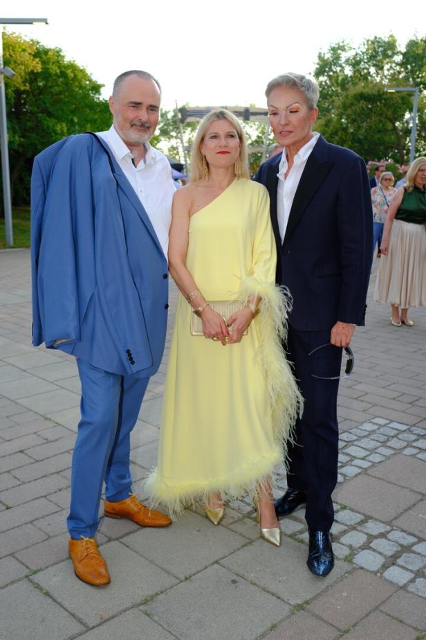 Hans Peter und Julia Doskozil, Mörbisch-Intendant Alfons Haider