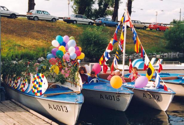 Eppel, Bootsvermietung, Alte Donau