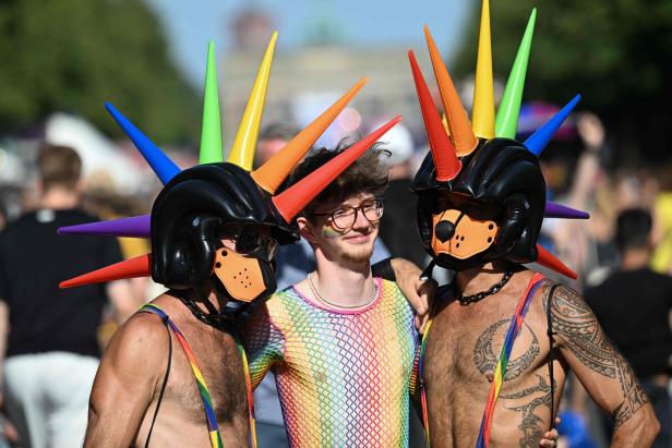 GERMANY-LGBTQ+-GENDER-GAY-QUEER-PRIDE-PARADE-CSD