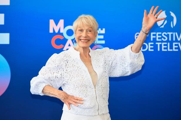 Karen Grassle auf dem Red Carpet in Monaco