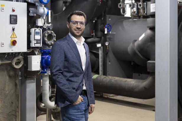 Thomas Prand, Projektleiter der Fernkältezentrale MedUni Campus von Wien Energie.