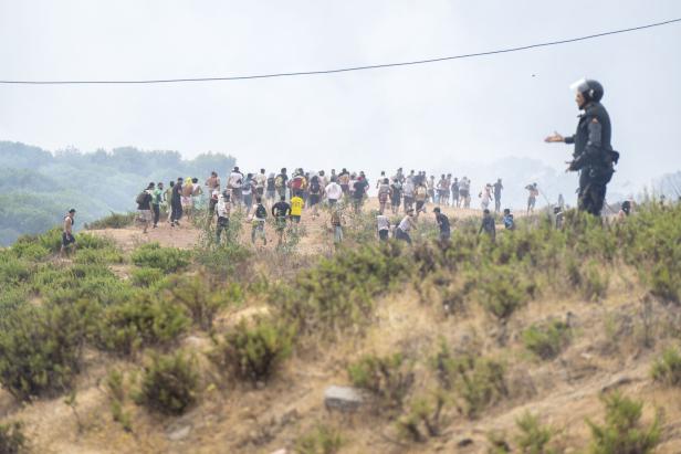Migrant crossings surge at Morocco-Ceuta border