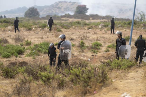 Migrant crossings surge at Morocco-Ceuta border