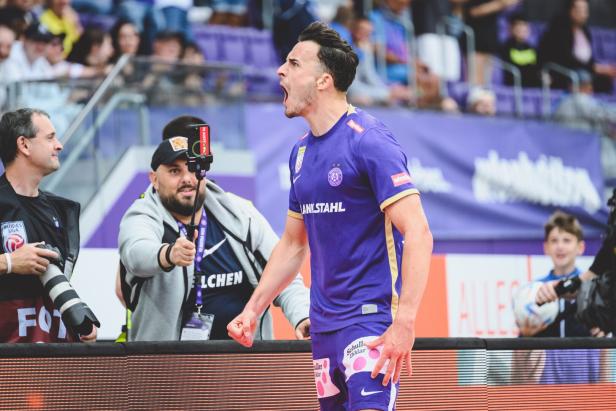 FUSSBALL: ADMIRAL BUNDESLIGA / FK AUSTRIA WIEN - AUSTRIA LUSTENAU