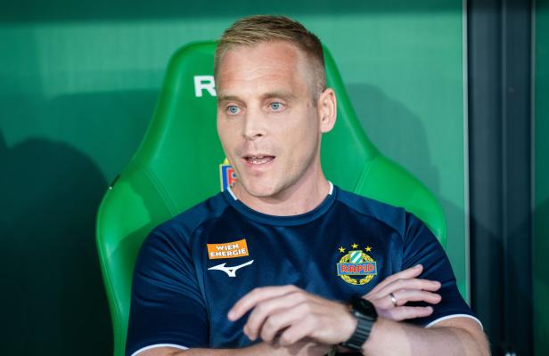 FUSSBALL-CONFERENCE-LEAGUE: SK RAPID - FC SANTA COLOMA