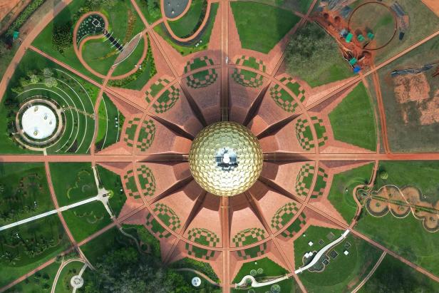 INDIA-POLITICS-RELIGION-HINDUISM-AUROVILLE