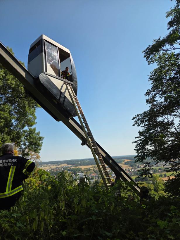 Einsatz bei der Burg Güssing