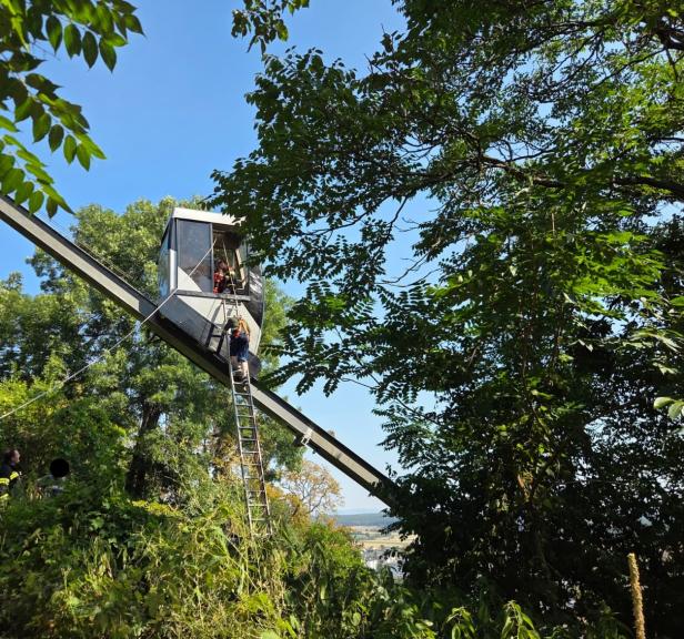 Einsatz bei der Burg Güssing