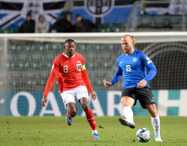 FUSSBALL-EM-QUALIFIKATION: ESTLAND - ÖSTERREICH