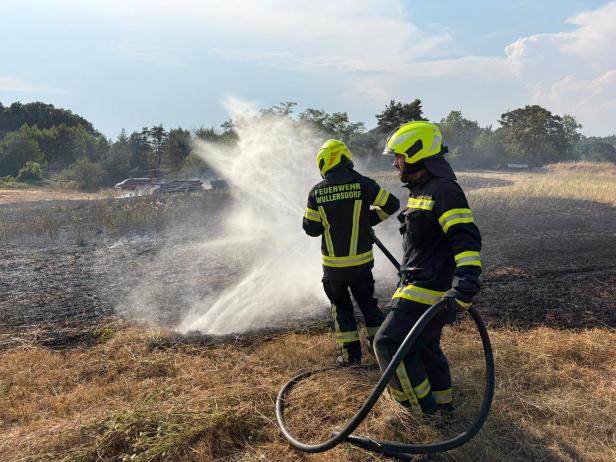  Feldbrand bei Enzersdorf im Thale
