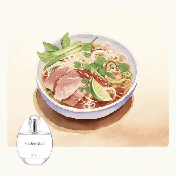 "Pho Breakfast“ heißt die gehypte Komposition von d’Annam. Weiters  im Sortiment: „White Rice“. 