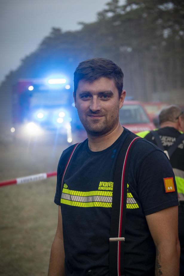 Einsatzleiter Mario Lukas