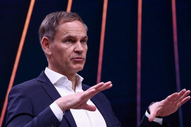 FILE PHOTO: Oliver Blume, CEO of Volkswagen AG and Porsche AG
