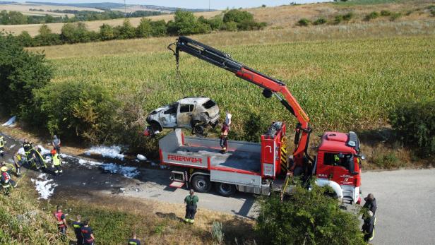 Fahrzeugbrand Breitenwaida