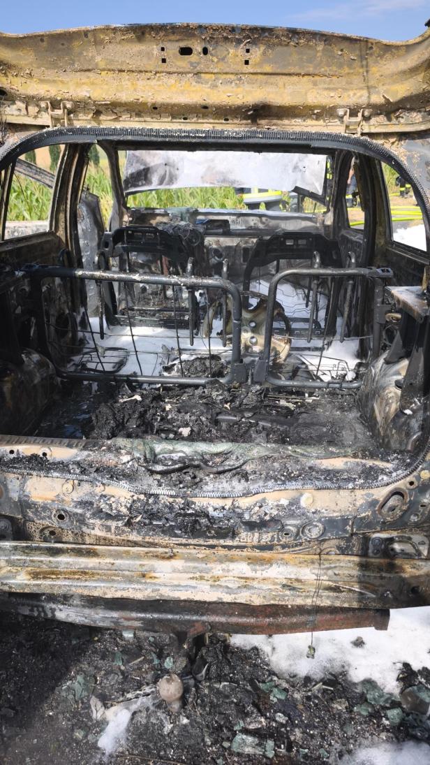 Fahrzeugbrand Breitenwaida