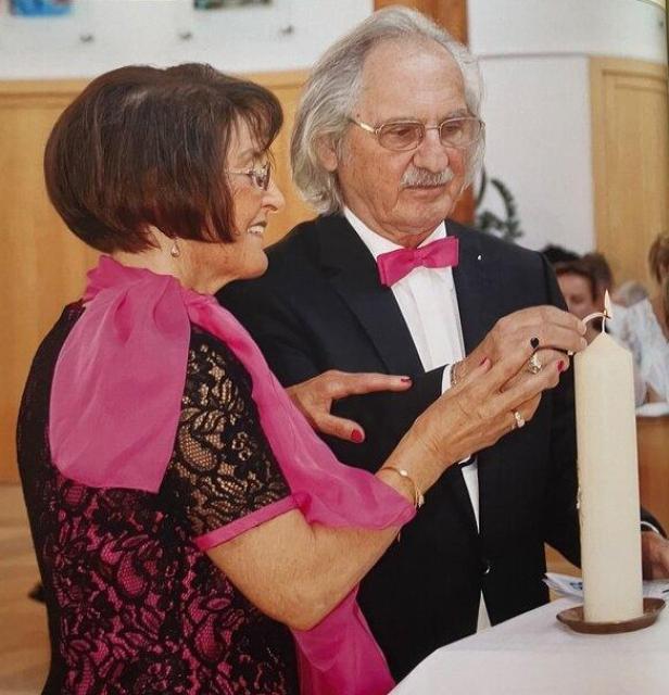 Ehepaar, Floridsdorf, Porträt, Diamantene Hochzeit