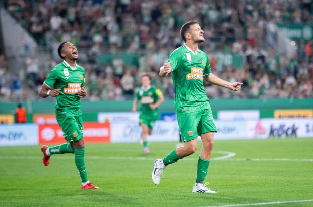 FUSSBALL-CONFERENCE-LEAGUE: SK RAPID - FC SANTA COLOMA