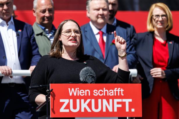 1. MAI-AUFMARSCH DER SPÖ: HANKE (SPÖ)
