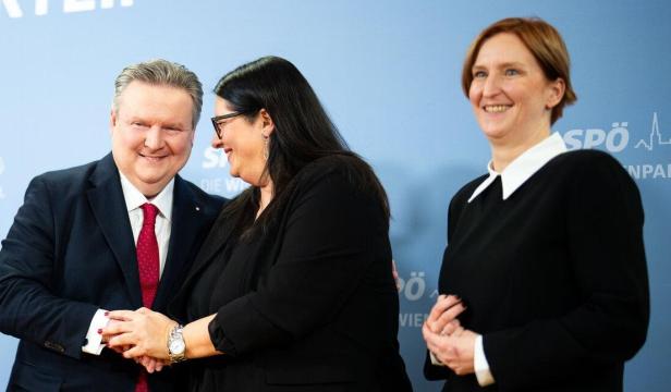 PRESSEKONFERENZ DER SPÖ WIEN ZU WICHTIGEN BESCHLÜSSEN DER WIENER PARTEIGREMIEN: NOVAK / LUDWIG / GAAL /  HANEL-TORSCH