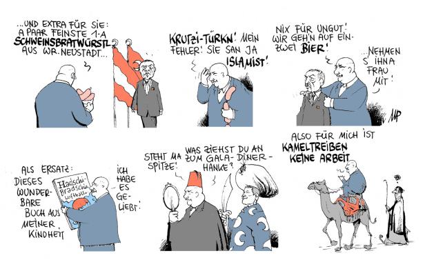 Karikatur von Michael Pammesberger
