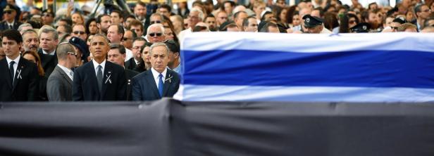 Peres-Staatsbegräbnis: "Wo sind die Nachfolger?"