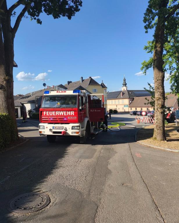 Einsatz in Klam