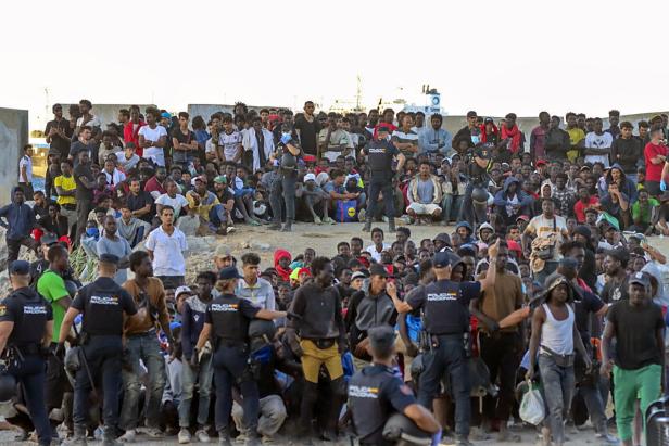 Spain's Ceuta crisis following border rush from Morocco
