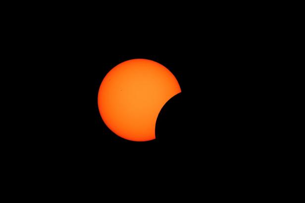 PARTIELLE SONNENFINSTERNIS ÜBER WIEN Sonnenfinsternis in Wien