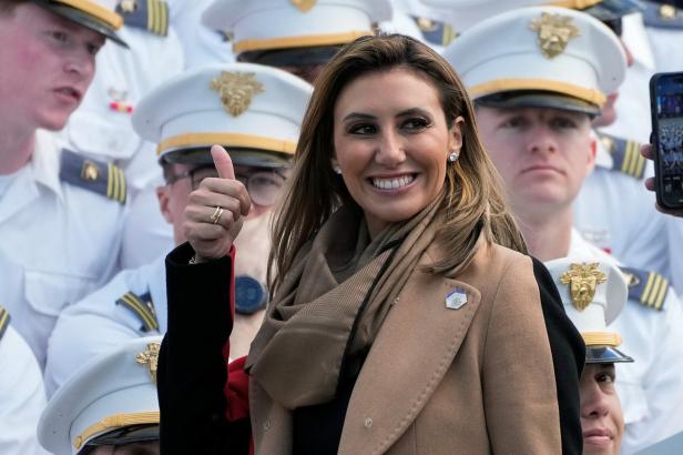 Commencement ceremony at West Point Military Academy in West Point, New York
