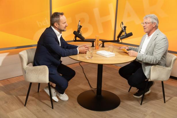 Unternehmer und Autor Matthias Strolz bei Gebhart