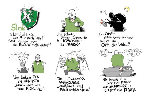 Karikatur von Michael Pammesberger