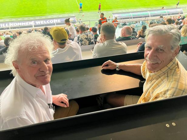 Werner Schwarz und Werner Kriess