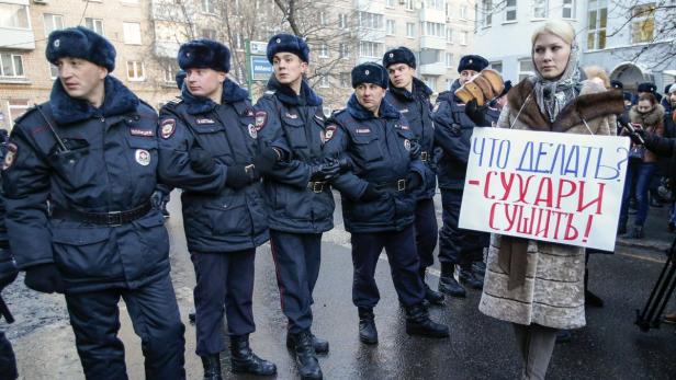 Haft für Kreml-Kritiker: 130 Festnahmen bei Demo