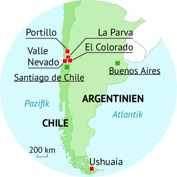 Die österreichischen Ski-Teams bereiten sich in Chile und in Argentinien auf die kommende Saison vor