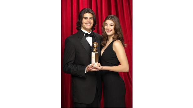 Karrierestart als "Miss Golden Globe"