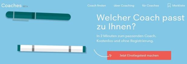 Xing Coach Plattform - Screenshot Xing expandiert im Coaching