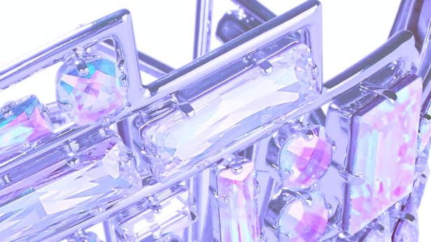Opernball-Krönchen aus Eiskristallen