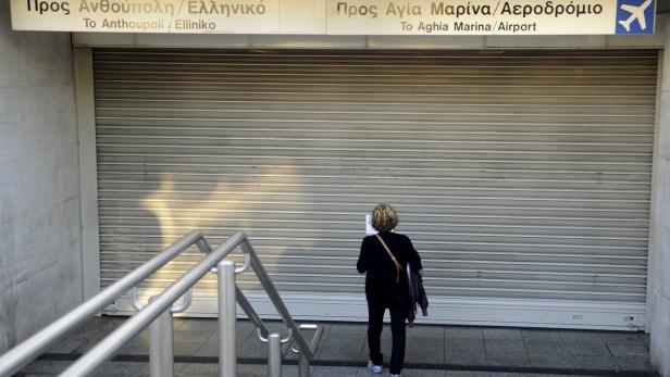 Bilder von den Protesten in Athen
