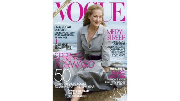 Meryl Streep mit 62 Jahren auf Vogue-Cover