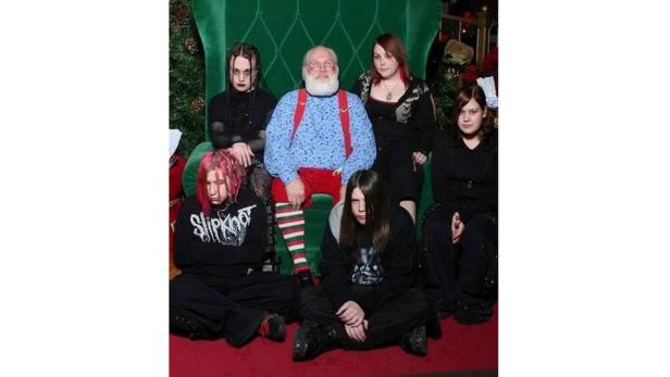 Verrückte Familien-Fotos zu Weihnachten